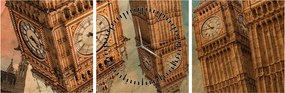 Tablou - Big Ben, Londra (cu ceas) (90x30 cm)