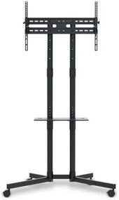 Suport mobil cu raft pentru televizor CONNECT IT CMH-9100-BK 37-70” negru