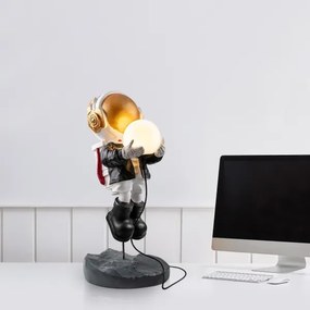 Lampă de noptieră pentru copii ASTRONAUT 1xE14/40W/230V, cupru
