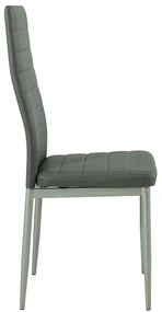 Set de masă Mezza 4+1 gri-gri