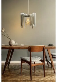 Lustră pe cablu 1xE27/60W/230V alb d. 23 cm