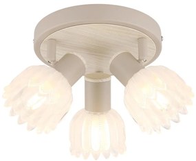 Globo 54317-3 - Lampă spot PLANTA 3xE14/40W/230V