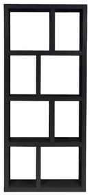 Bibliotecă neagră 70x159 cm Berlin – TemaHome