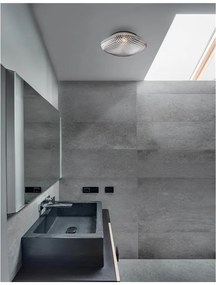 Plafoniera pentru baie moderna IP44 Sens sticla gri NVL-838124