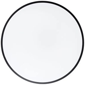 Brilliant - Plafonieră dimerizabilă LED SLIMLINE, 60W/230V, Ø 49 cm, neagră + telecomandă