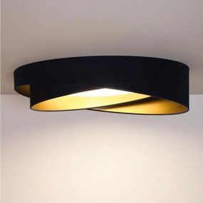 BRILAGI - Corp de iluminat LED dimabil VELVET TWIST LED/36W/230V CCT Ø 65 cm WT alb/albastru/auriu + telecomandă