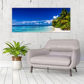 Tablou - Plaja tropicală (120x50 cm)