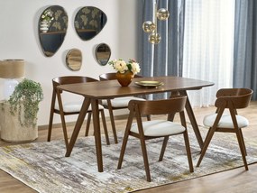 Masă de sufragerie Migel (nuc) (pentru 6 persoane). Promo -6%. 1092402