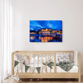 Tablou - Orașul de noapte Hoi An, Vietnam (90x60 cm)