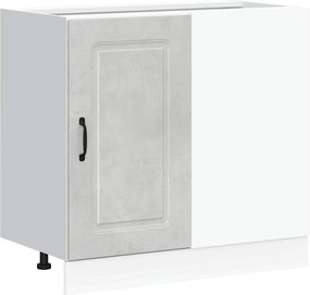 vidaXL Dulap de bază de bucătărie „Kalmar” Lemn prelucrat gri beton