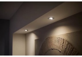 Plafonieră LED RGB încastrată Hue CENTURA 1xGU10/5,7W/230V Philips 50451/48/P7