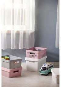 Cutie de depozitare Curver Holes, alb