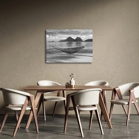 Tablou - Hamac pe plajă (70x50 cm)