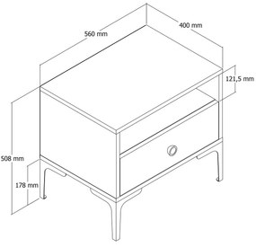 Noptieră Lisabon (Nuc) . 1102283