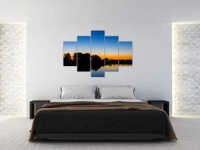 Tablou cu apus de soare (150x105 cm)