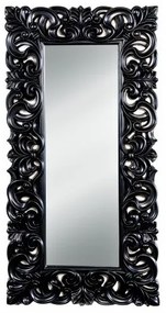 Oglinda de perete decorativa Venice negru mat, 180cm