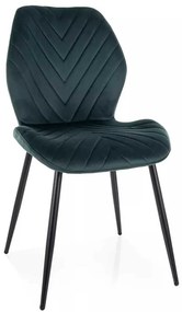 Scaun de bucătărie Broda Velvet, verde