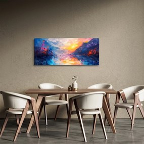 Tablou - Pictura peisajului (120x50 cm)