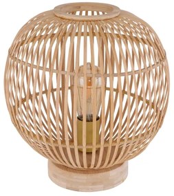 Lampă de masă HILDEGARD 1xE27/60W230V bambus Globo 15368T