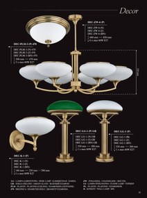 Lustra aplicata design clasic realizata manual Decor