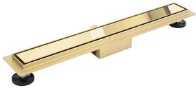REA-G2562 - Rigolă de scurgere NEOX 70 cm, oțel inoxidabil/auriu