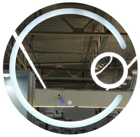 Oglinda Led Rotunda, 70cm, Oglindă Cosmetică, EsnJ130