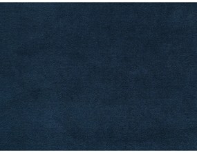 Colțar albastru închis extensibil cu tapițerie din catifea (cu colț pe partea stângă ) Sweet Harmony – Miuform