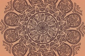 Tapet autoadeziv Mandala cu model popular abstract