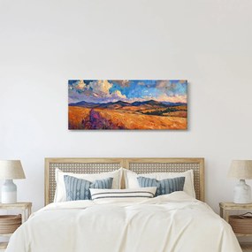 Tablou - Pictură în ulei de peisaj (120x50 cm)
