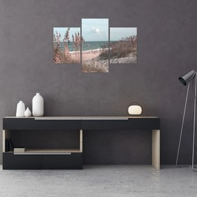 Tablou - Plaja roz (90x60 cm)