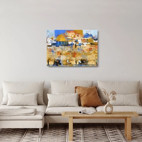Tablou pe sticlă - Zidul plângerii, Ierusalim, Israel (70x50 cm)