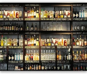 Fototapet pe perete COCKTAIL BAR 183x124 cm