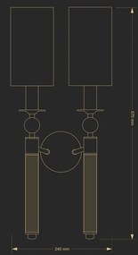 Aplica eleganta design clasic Ruta