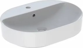 Lavoar pe blat Geberit Variform eliptic cu preaplin 60x45 cm