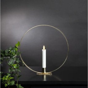 Decorațiune luminoasă aurie Flamme Table – Star Trading