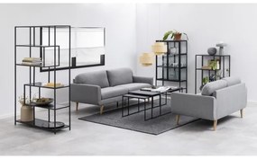 Set de măsuțe de cafea ALMA 3 buc. antracit