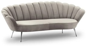 Canapea Kingston 3 locuri catifea Riviera L224 cm