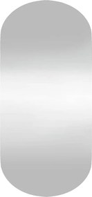vidaXL Oglindă de perete, 45x100 cm, oval, sticlă