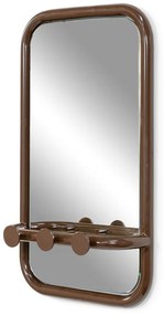 Panou de agățat diverse maro închis din metal 35x60x11 cm Retro – Spinder Design