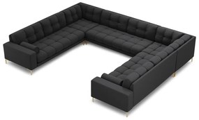 Colțar gri închis (în formă de "U") Bali – Cosmopolitan Design