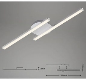 Lustră LED aplicată GO 2xLED/6W/230V Briloner 3257-029