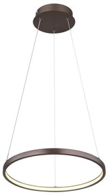 Lustra LED suspendata design modern Ralph cafea