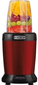 Sencor Nutri mixér 1000W, 230V, roșu, pentru smoothie-uri