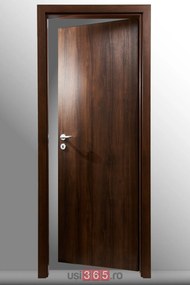 Usa HDF cu toc reglabil din MDF PAL - Colectia Basic 360-500 mm, Nuc Clasic