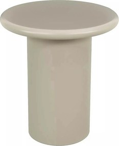 Măsuță cafea TIP, bej închis mat/bej închis, metal/MDF, 45x45x40 cm