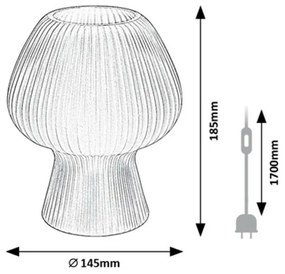 Lampă de masă Rabalux 74023 Vinelle