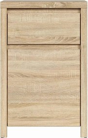 Comoda KASPIAN KOM1D1SP, stejar sonoma, PAL, 49x41x77 cm