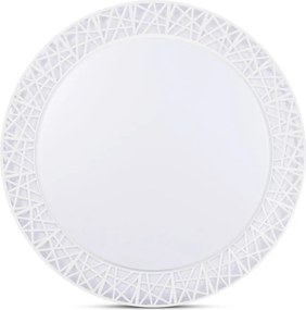 Plafoniera LED Erste Adaline 38W 3CCT 385x95mm Alb Mat, Temperatură Reglabilă 3000K-6000K, Lampă Modernă Eficientă pentru Dormitor sau Bucătărie