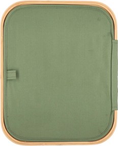 Cos pentru rufe NOLVIO 40 L, verde