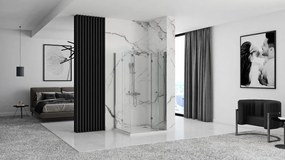 Cabina dus Fold crom - 80x80 cm